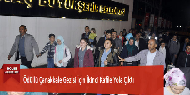 Ödüllü Çanakkale Gezisi İçin İkinci Kafile Yola Çıktı