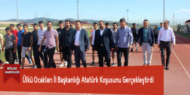 Ülkü Ocakları İl Başkanlığı Atatürk Koşusunu Gerçekleştirdi