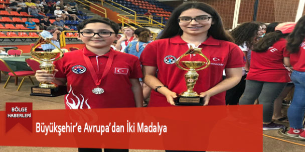 Büyükşehir’e Avrupa’dan İki Madalya