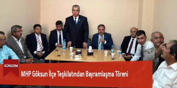 MHP İlçe Teşkilatından Bayramlaşma Töreni