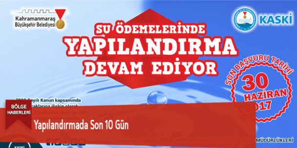 Yapılandırmada Son 10 Gün
