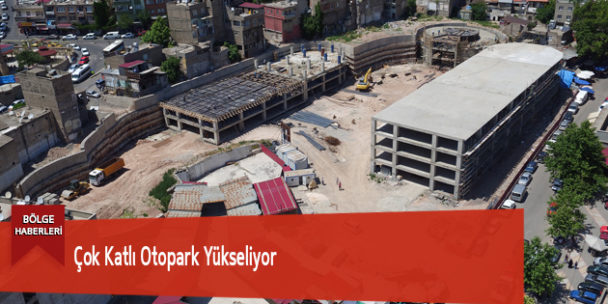 Çok Katlı Otopark Yükseliyor