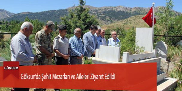 Şehit Mezarları ve Aileleri Ziyaret Edildi
