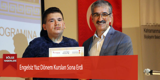 Engelsiz Yaz Dönem Kursları Sona Erdi