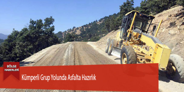 Kümperli Grup Yolunda Asfalta Hazırlık