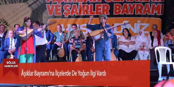 Âşıklar Bayramı’na İlçelerde De Yoğun İlgi Vardı