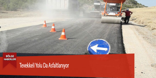 Tevekkeli Yolu Da Asfaltlanıyor