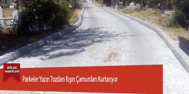 Parkeler Yazın Tozdan Kışın Çamurdan Kurtarıyor