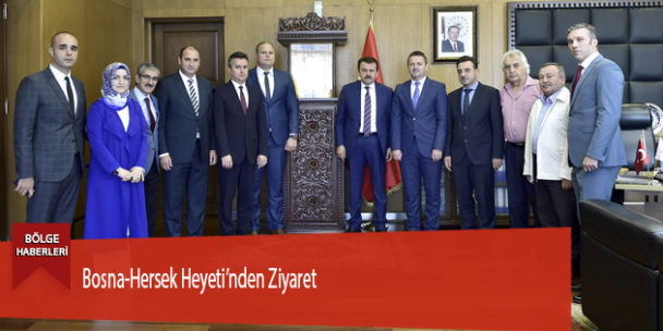 Bosna-Hersek Heyeti’nden Ziyaret