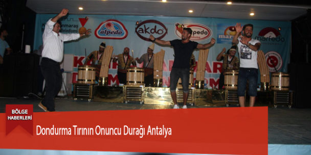 Dondurma Tırının Onuncu Durağı Antalya