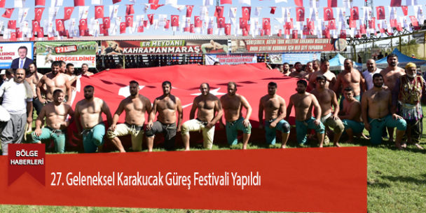 27. Geleneksel Karakucak Güreş Festivali Yapıldı