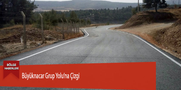 Büyüknacar Grup Yolu’na Çizgi