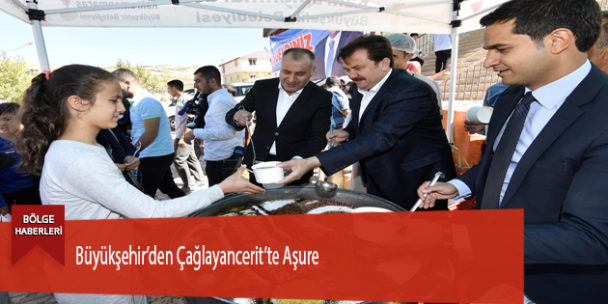 Büyükşehir’den Çağlayancerit’te Aşure