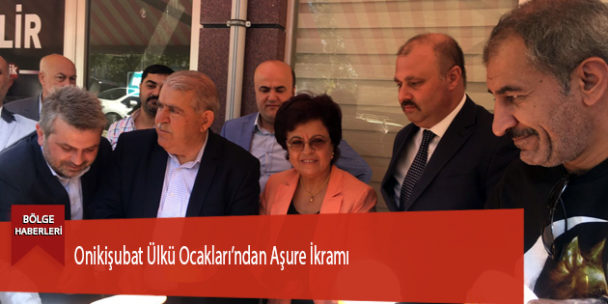 Onikişubat Ülkü Ocakları’ndan Aşure İkramı