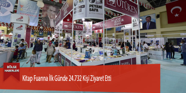 Kitap Fuarına İlk Günde 24.732 Kişi Ziyaret Etti