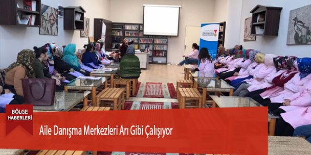 Aile Danışma Merkezleri Arı Gibi Çalışıyor