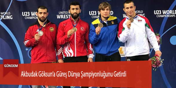 Akbudak Göksun’a Güreş Dünya Şampiyonluğunu Getirdi