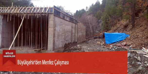 Büyükşehir’den Menfez Çalışması