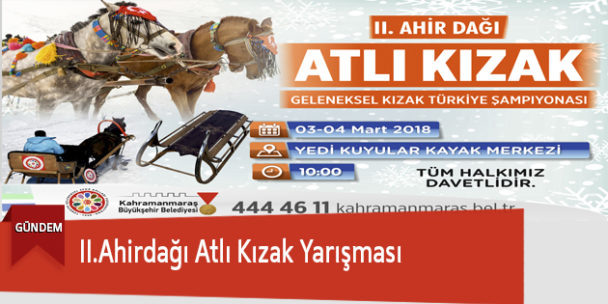 II.Ahirdağı Atlı Kızak Yarışması