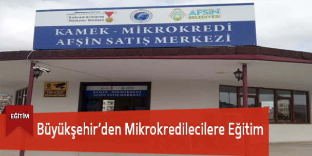 Büyükşehir’den Mikrokredilecilere Eğitim