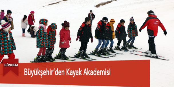 Büyükşehir’den Kayak Akademisi