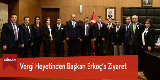 Vergi Heyetinden Başkan Erkoç’a Ziyaret