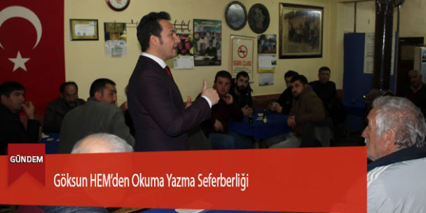 Göksun HEM’den Okuma Yazma Seferberliği