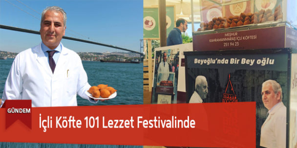 İçli Köfte 101 Lezzet Festivalinde