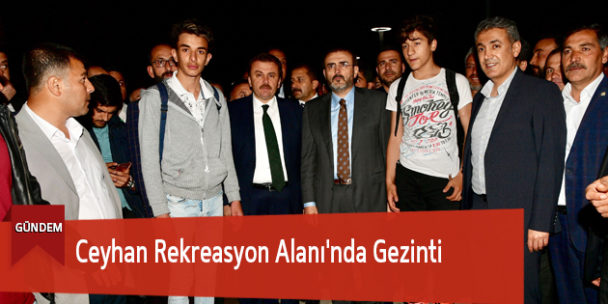 Ceyhan Rekreasyon Alanı’nda Gezinti