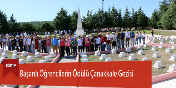Başarılı Öğrencilerin Ödülü Çanakkale Gezisi
