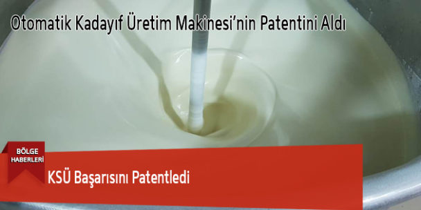KSÜ Başarısını Patentledi