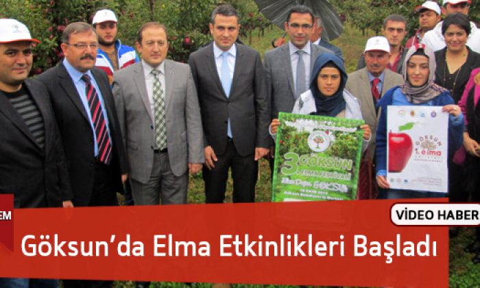 Göksun’da Elma Etkinlikleri Başladı
