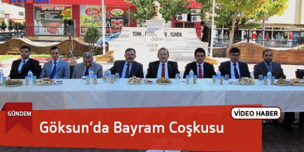 Göksun’da Kurban Bayramı Kutlandı