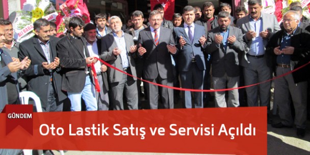 Oto Lastik Satış ve Servisi Açıldı