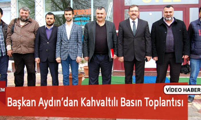 Göksun Belediye Başkanı Aydın’dan Kahvaltılı Basın Toplantısı