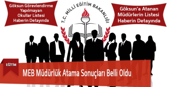 MEB Müdürlük Atama Sonuçları Belli Oldu