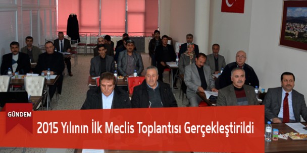Göksun Belediyesi Ocak Ayı Meclis Toplantısı