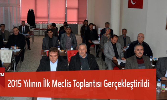 Göksun Belediyesi Ocak Ayı Meclis Toplantısı