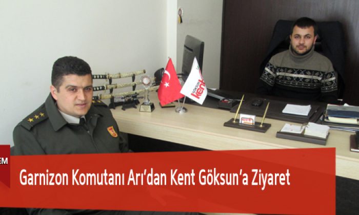 Garnizon Komutanı Arı’dan Kent Göksun’a Ziyaret