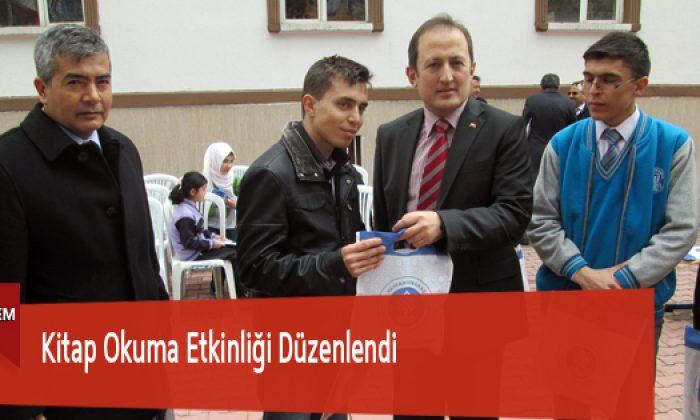 Kitap Okuma Etkinliği Düzenlendi