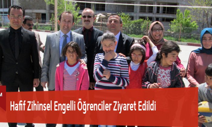 Hafif Zihinsel Engelli Öğrenciler Ziyaret Edildi