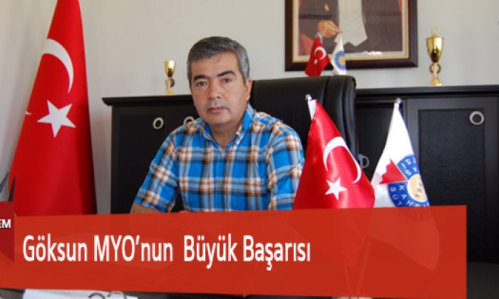Göksun MYO’nun Büyük Başarısı