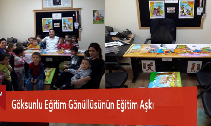 Göksunlu Eğitim Gönüllüsünün Eğitim Aşkı