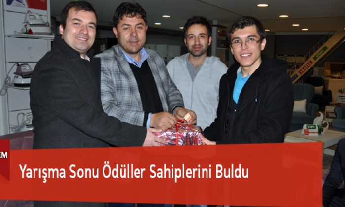 Yarışma Sonu Ödüller Sahiplerini Buldu