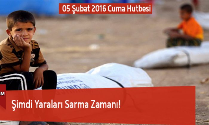 Şimdi Yaraları Sarma Zamanı!
