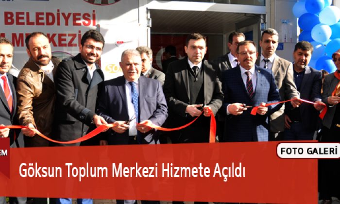 Göksun Toplum Merkezi Hizmete Açıldı