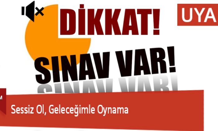 Sessiz Ol, Geleceğimle Oynama