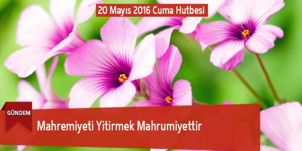 Mahremiyeti Yitirmek Mahrumiyettir