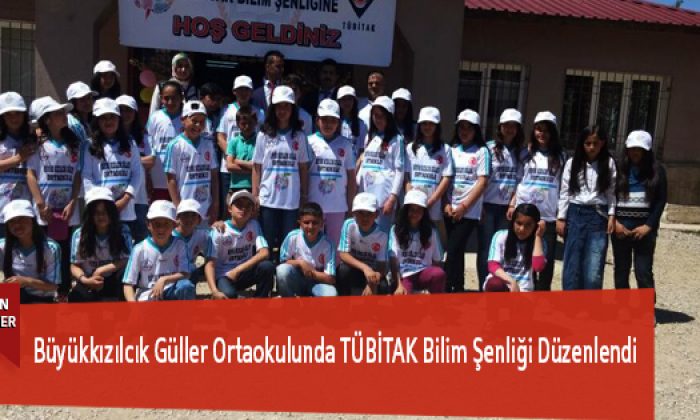 Büyükkızılcık Güller Ortaokulunda TUBİTAK Bilim Şenliği Düzenlendi