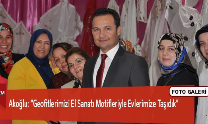 Akoğlu: “Geofitlerimizi El Sanatı Motifleriyle Evlerimize Taşıdık”